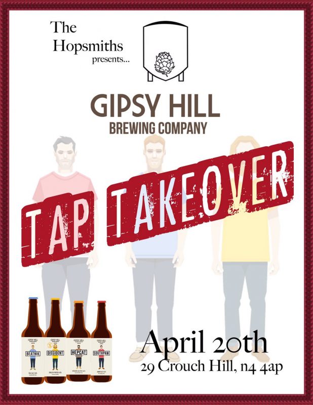Tap takeover at The Hopsmiths image